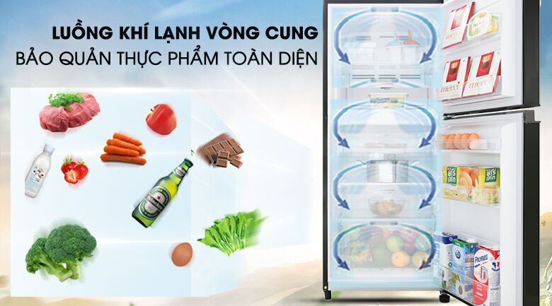 tủ lạnh toshiba inverter 180 lít gr-b22vu ukg