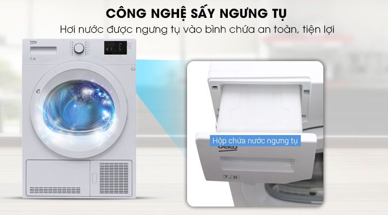 máy sấy beko 7 kg du7133 ga0