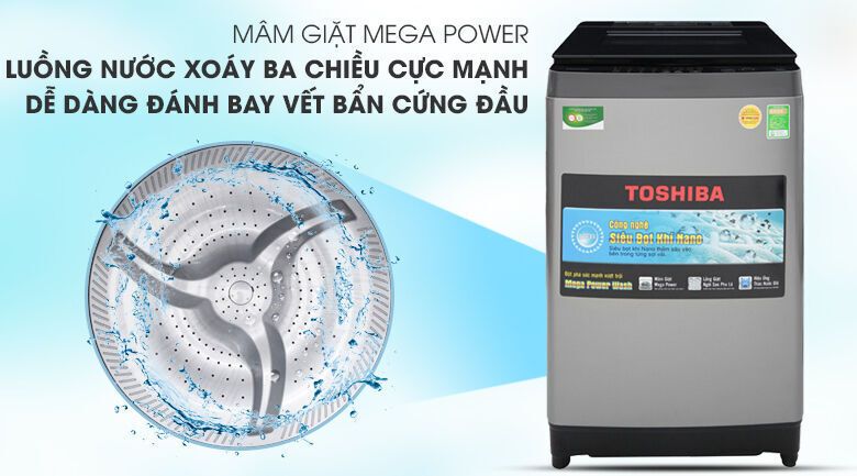 máy giặt toshiba 9.5 kg aw-uh1050gv ds