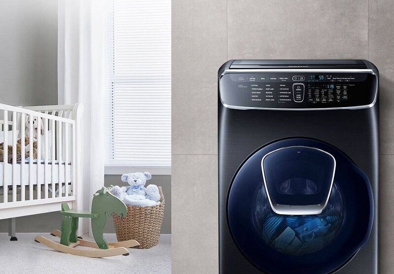 máy giặt lồng đôi samsung flexwash 21 kg wr24m9960kv/sv‎