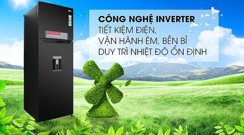 tủ lạnh lg inverter 315 lít gn-d315bl