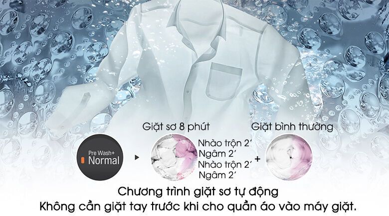 máy giặt lg inverter 8.5 kg t2385vs2m