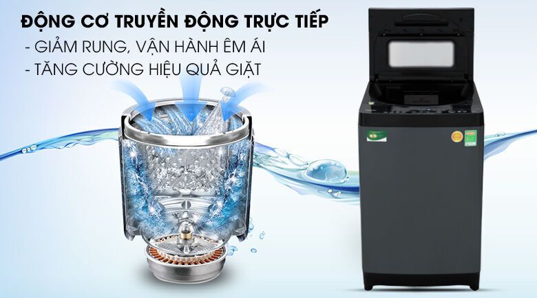 máy giặt toshiba inverter 13 kg aw-duj1400gv