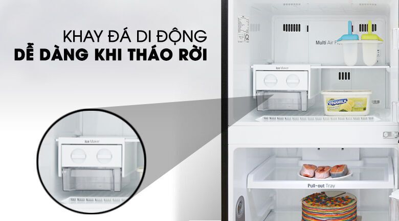 tủ lạnh lg inverter 315 lít gn-d315bl