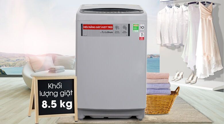 máy giặt lg inverter 8.5 kg t2385vs2m
