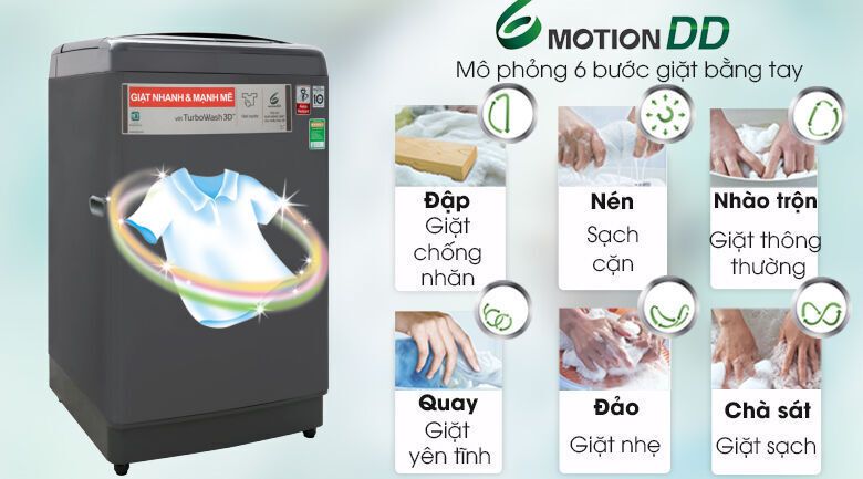 máy giặt lg inverter 13 kg th2113ssak