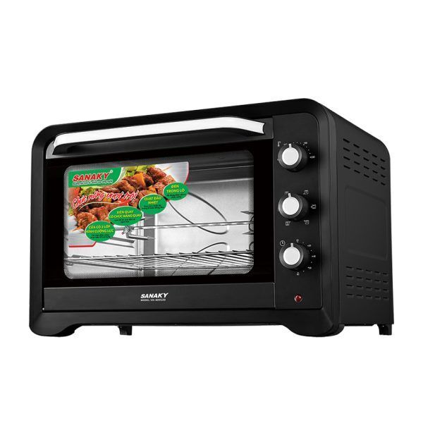 lò nướng sanaky vh-809s2d (80 lít - màu đen)