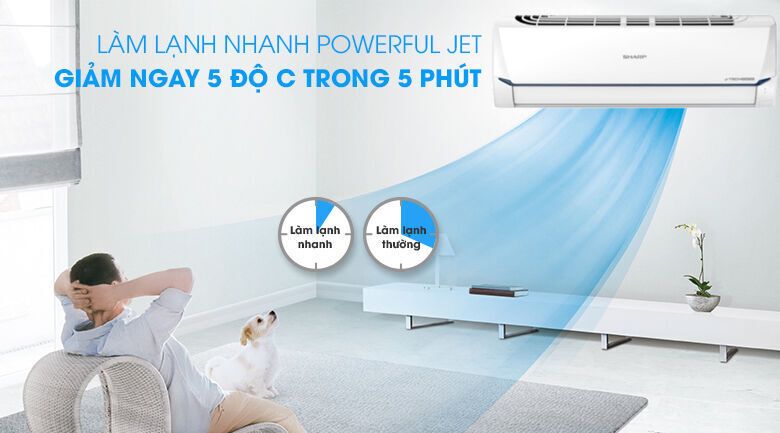 máy lạnh sharp inverter 1 hp ah-x9xew