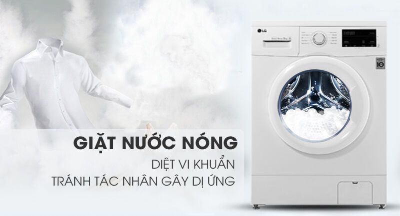 máy giặt lg inverter 8 kg fm1208n6w