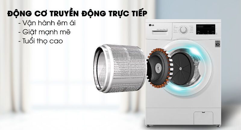 máy giặt lg inverter 8 kg fm1208n6w
