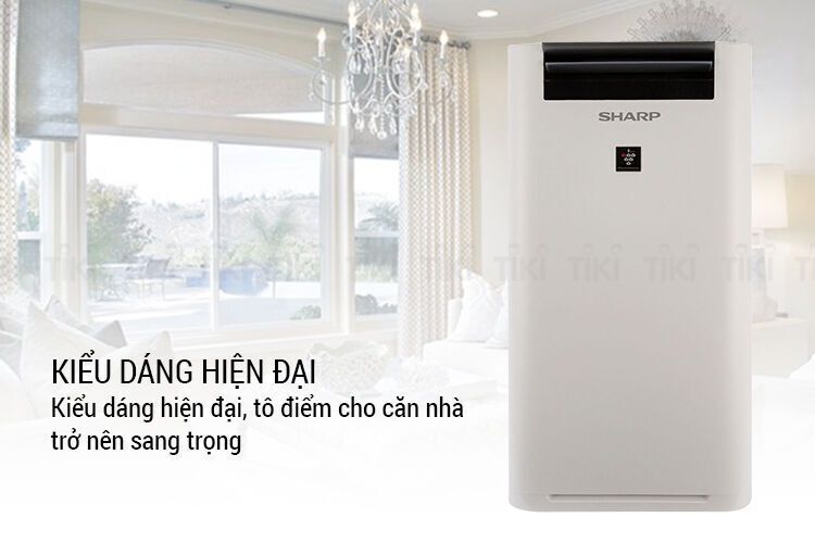 máy lọc không khí và tạo ẩm sharp kc-g40ev-w