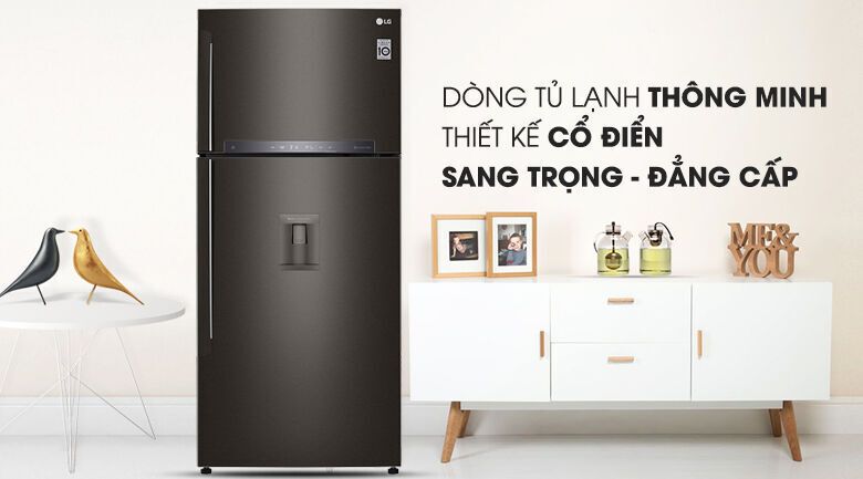 tủ lạnh lg inverter 478 lít gn-d602bl