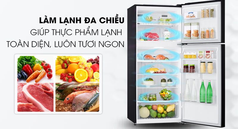tủ lạnh lg inverter 393 lít gn-b422wb