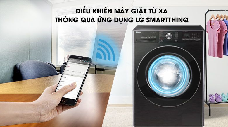 máy giặt sấy lg inverter 10.5 kg fv1450h2b