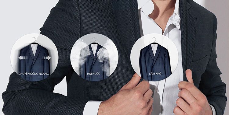 tủ chăm sóc quần áo thông minh lg s3rf- màu nâu