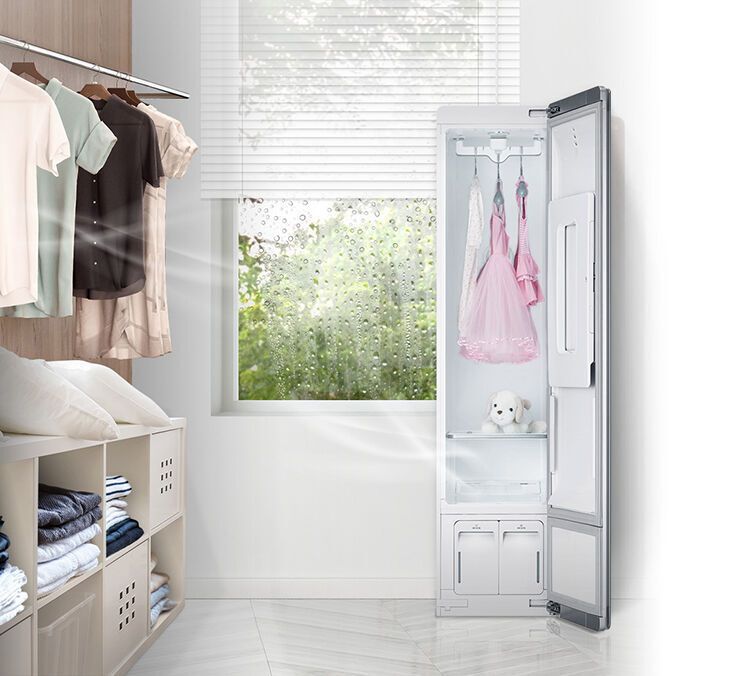 tủ chăm sóc quần áo thông minh lg s3rf- màu nâu