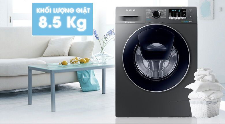 máy giặt samsung addwash inverter 8.5 kg ww85k54e0ux/sv