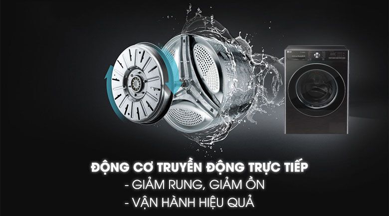 máy giặt sấy lg inverter 10.5 kg fv1450h2b