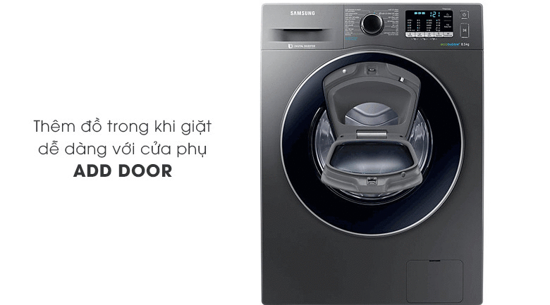 máy giặt samsung addwash inverter 8.5 kg ww85k54e0ux/sv