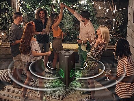 loa tháp giga party mx-t50