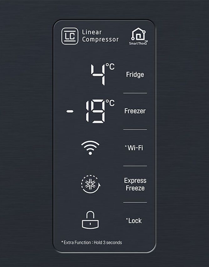 tủ lạnh lg french door gr-b22mc 490 lít