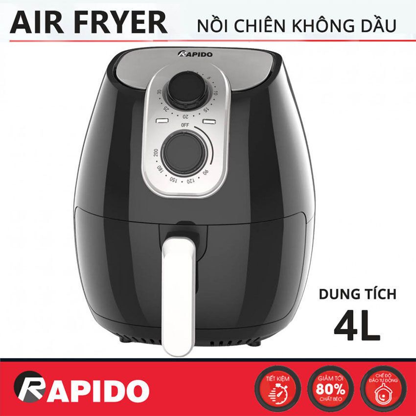 nồi chiên không dầu rapido raf-4.0m2