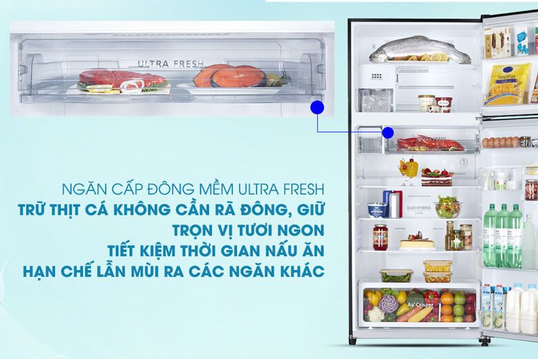 tủ lạnh toshiba inverter 608 lít gr-ag66va (xk)