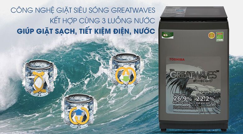 máy giặt toshiba 9 kg aw-k1005fv(sg)