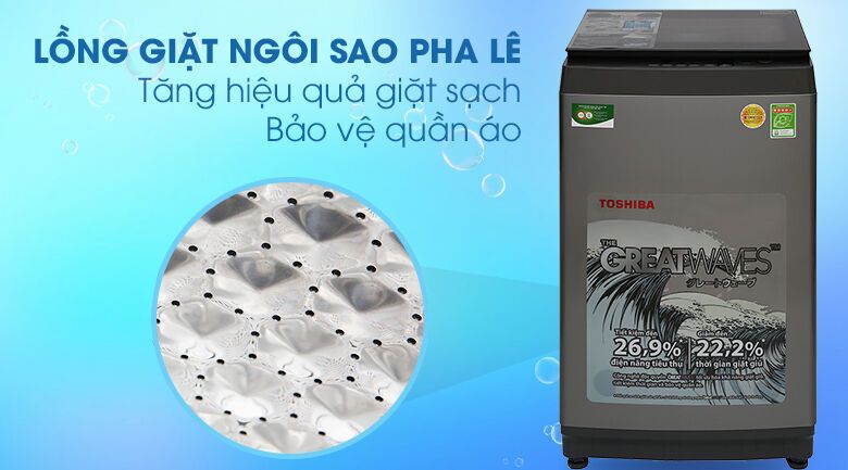 máy giặt toshiba 9 kg aw-k1005fv(sg)