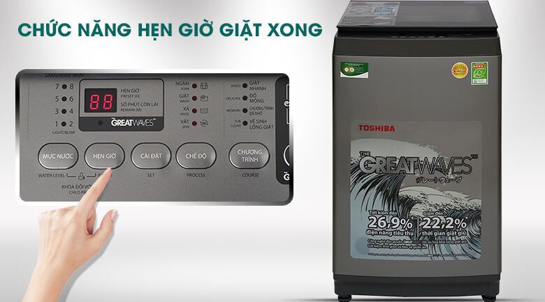 máy giặt toshiba 9 kg aw-k1005fv(sg)