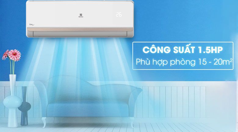 máy lạnh electrolux inverter 1.5 hp esv12crr-c2