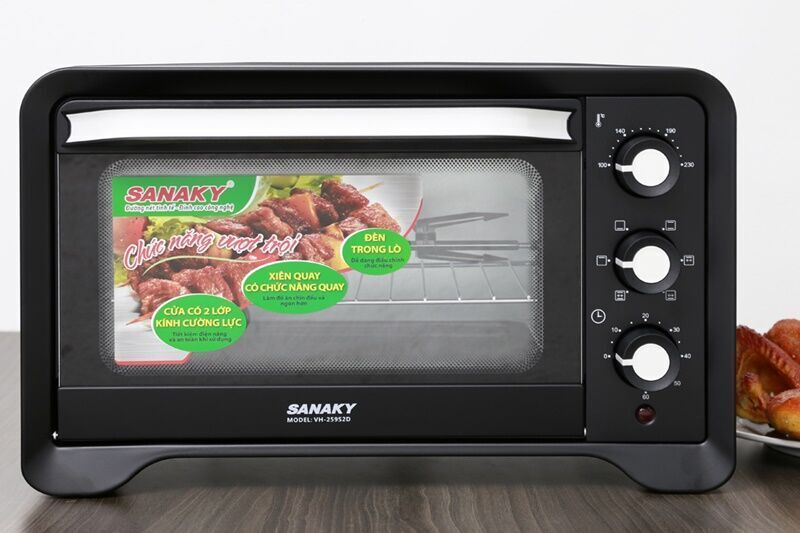 lò nướng sanaky vh259s2d 25 lít