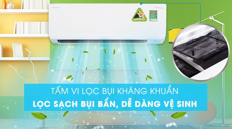 máy lạnh 2 chiều daikin inverter 1.5 hp fthf35ravmv