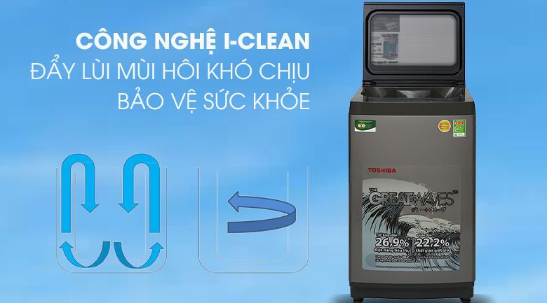 máy giặt toshiba 9 kg aw-k1005fv(sg)