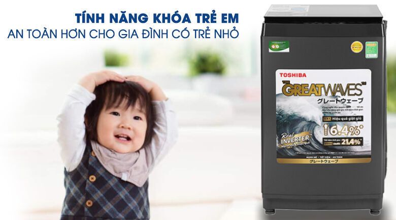 máy giặt toshiba inverter 9.0 kg aw-dk1000fv(kk)