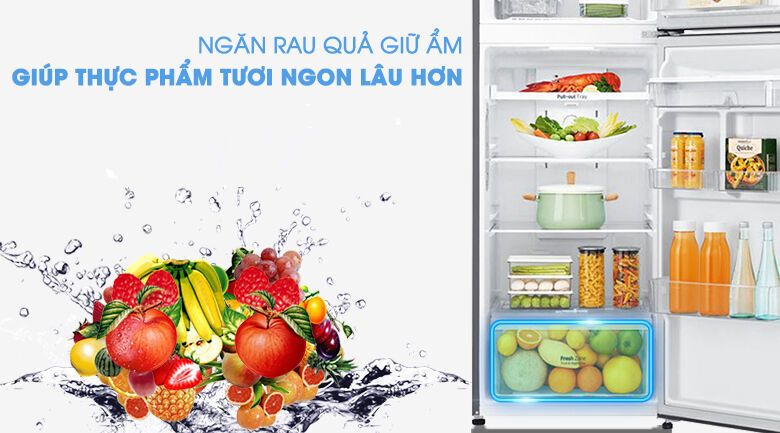 tủ lạnh lg inverter 255 lít gn-d255ps