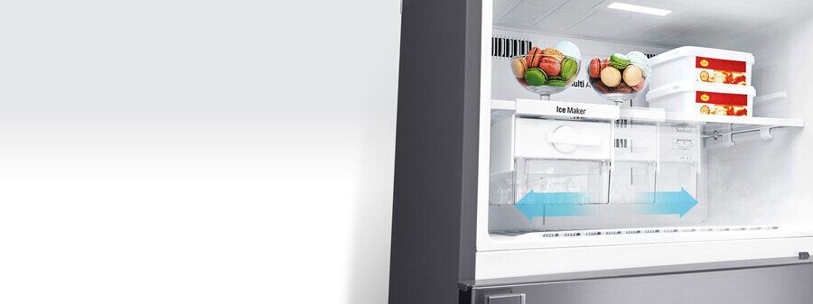 tủ lạnh inverter lg gn-d440psa - 440 lít