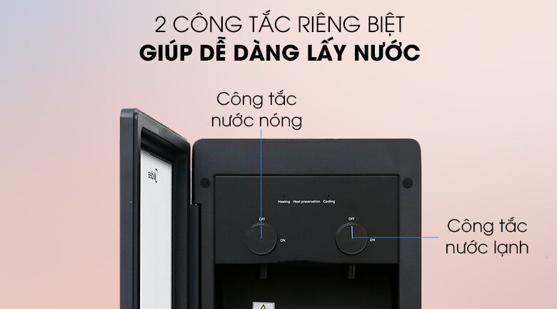 cây nước nóng lạnh midea yd1518s-x