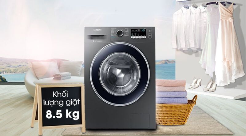 máy giặt samsung inverter 8.5 kg ww85j42g0bx/sv