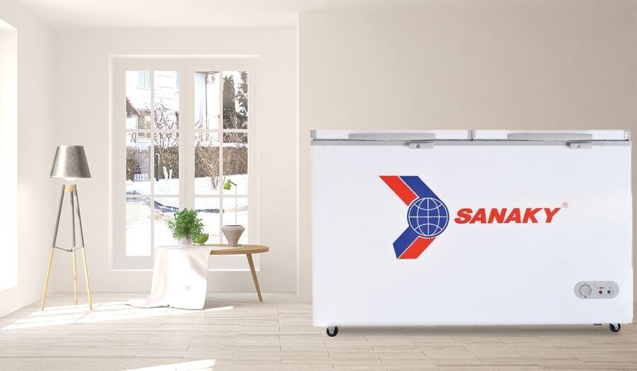 tủ đông sanaky vh 365w2 (260 lít-2 ngăn)