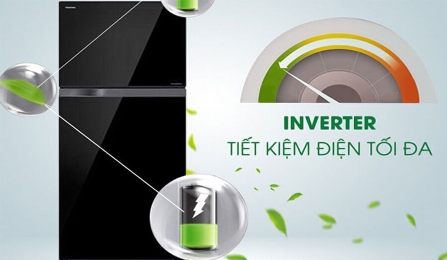 tủ lạnh toshiba inverter 305 lít gr-ag36vubz(xk1)