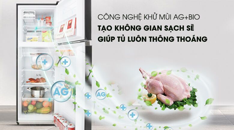 tủ lạnh toshiba inverter 253 lít gr-b31vu sk