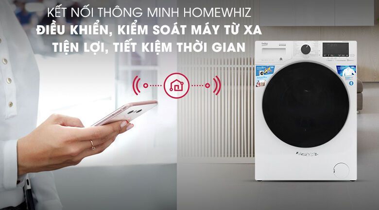 máy giặt beko inverter 9 kg wcv9649xwst