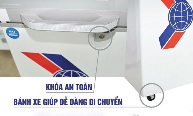 tủ đông sanaky vh 365w2 (260 lít-2 ngăn)