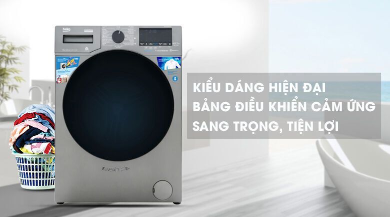 máy giặt beko inverter 9 kg wcv9749xmst