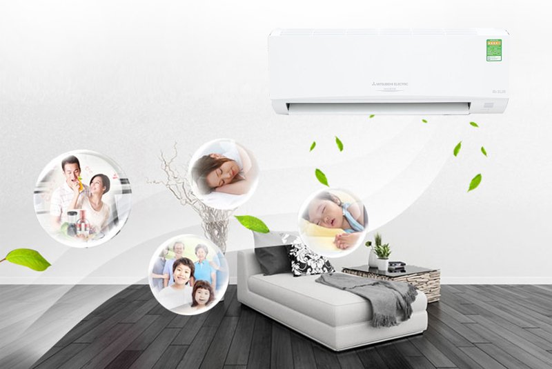 máy lạnh mitsubishi electric inverter 1 hp msy-gh10va