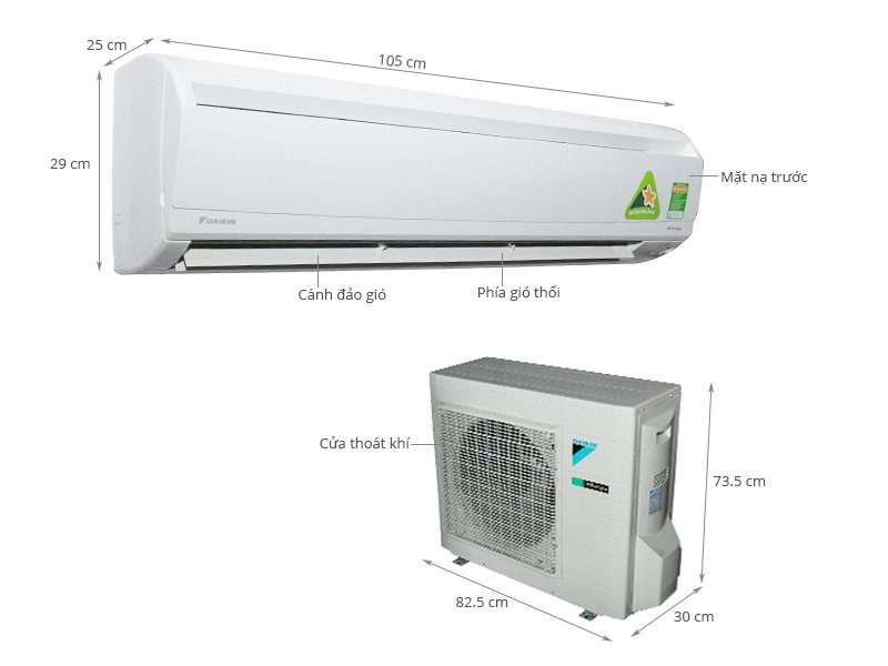 máy lạnh daikin 2.5 hp ftks60gvmv