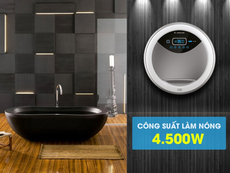 máy nước nóng ariston rt45e-vn - 4.5 kw