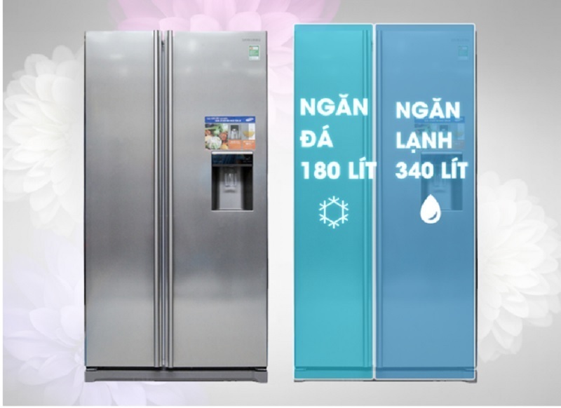 tủ lạnh samsung 543 lít rsa1wtsl1/xsv