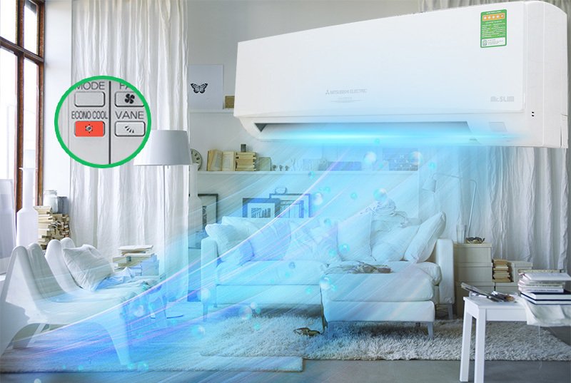 máy lạnh mitsubishi electric inverter 1 hp msy-gh10va